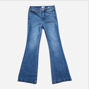 Women's Blue Flared Jeans